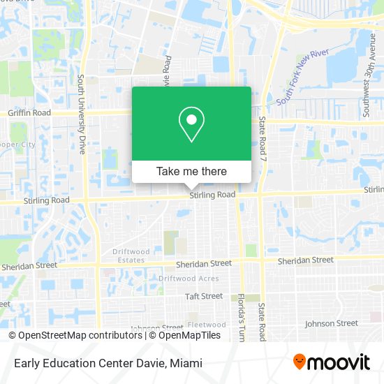 Early Education Center Davie map