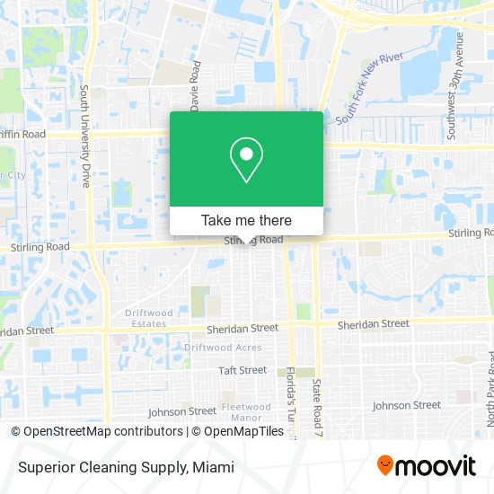 Superior Cleaning Supply map