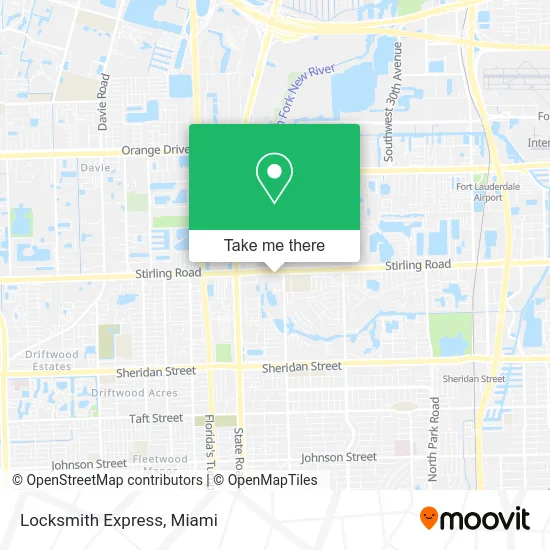 Locksmith Express map