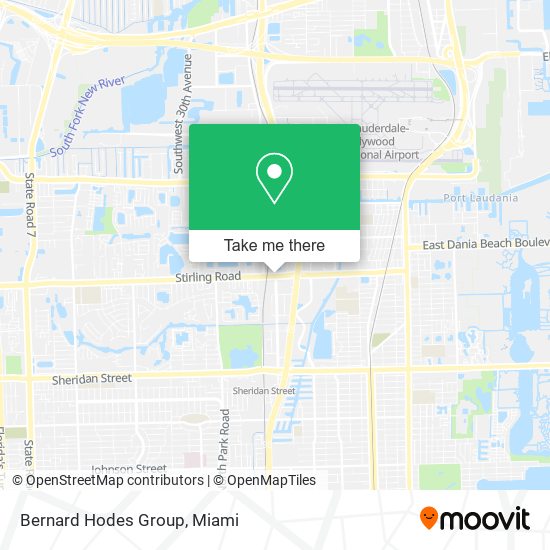 Mapa de Bernard Hodes Group