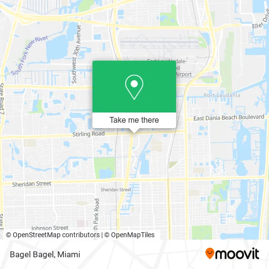 Bagel Bagel map