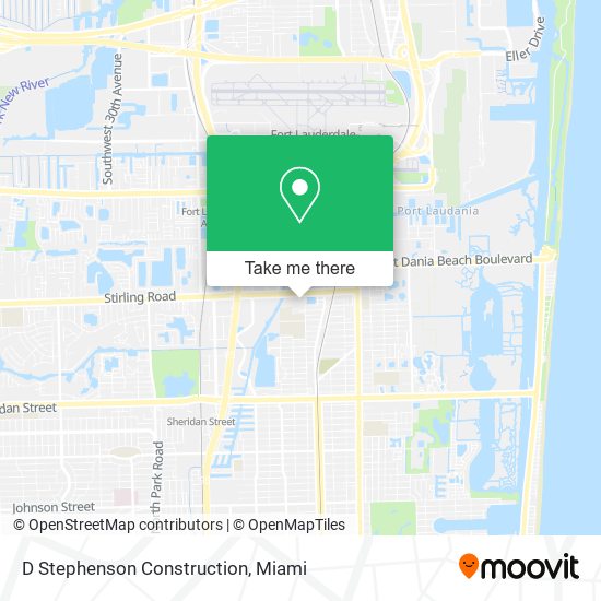 Mapa de D Stephenson Construction
