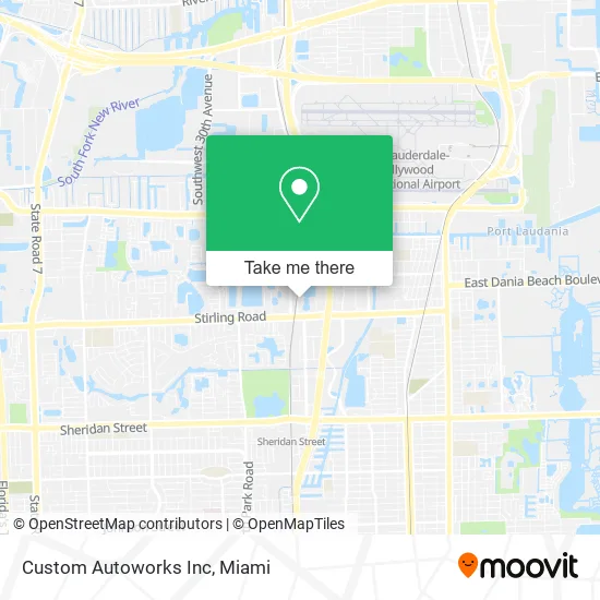 Custom Autoworks Inc map
