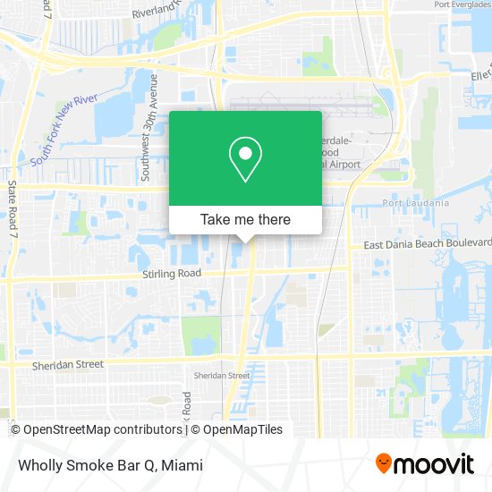 Mapa de Wholly Smoke Bar Q