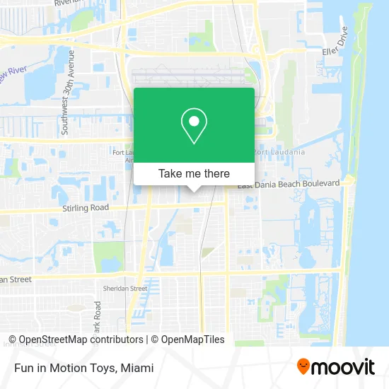 Fun in Motion Toys map