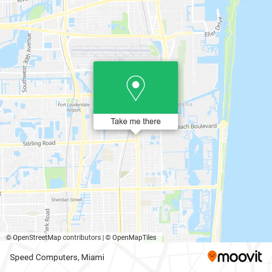 Mapa de Speed Computers