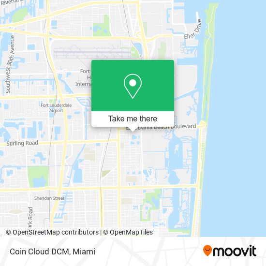 Mapa de Coin Cloud DCM