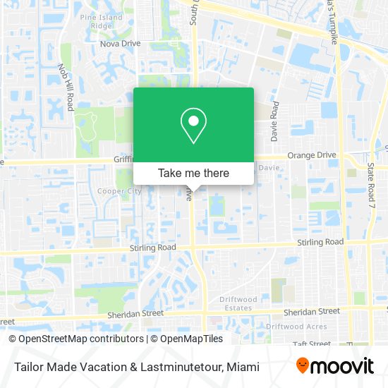 Mapa de Tailor Made Vacation & Lastminutetour