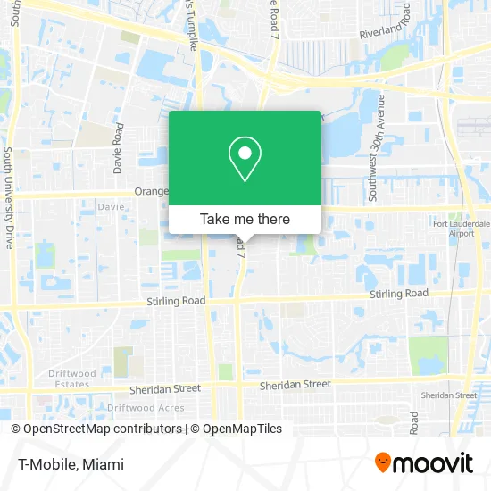 T-Mobile map