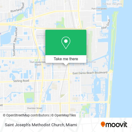 Saint Joseph's Methodist Church map