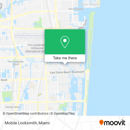 Mobile Locksmith map