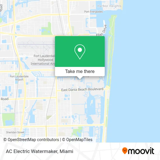AC Electric Watermaker map