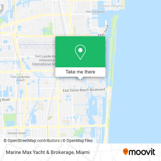 Marine Max Yacht & Brokerage map