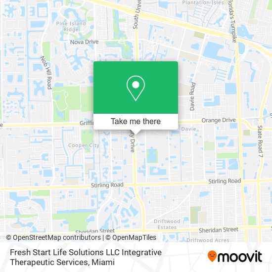 Mapa de Fresh Start Life Solutions LLC Integrative Therapeutic Services