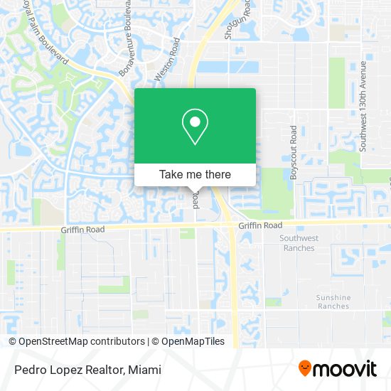 Pedro Lopez Realtor map