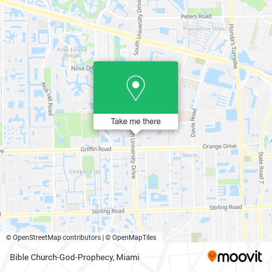 Mapa de Bible Church-God-Prophecy