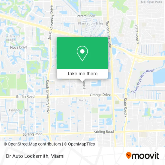 Dr Auto Locksmith map