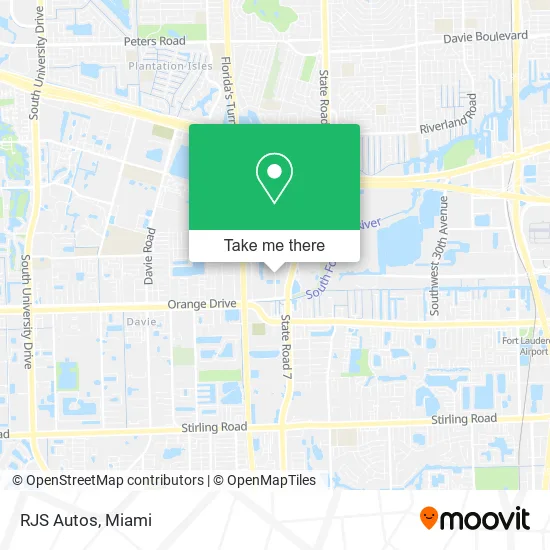 RJS Autos map