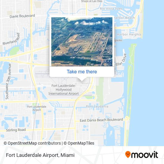 Mapa de Fort Lauderdale Airport