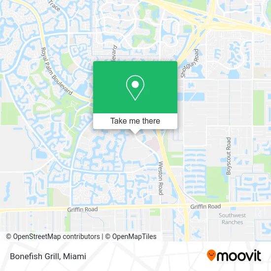 Bonefish Grill map