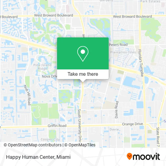 Happy Human Center map