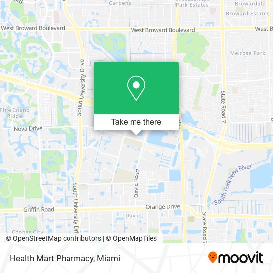 Mapa de Health Mart Pharmacy