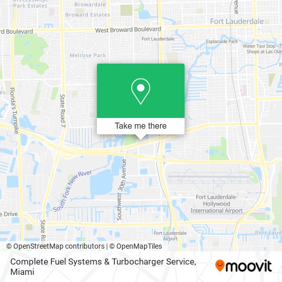 Mapa de Complete Fuel Systems & Turbocharger Service