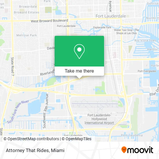 Attorney That Rides map