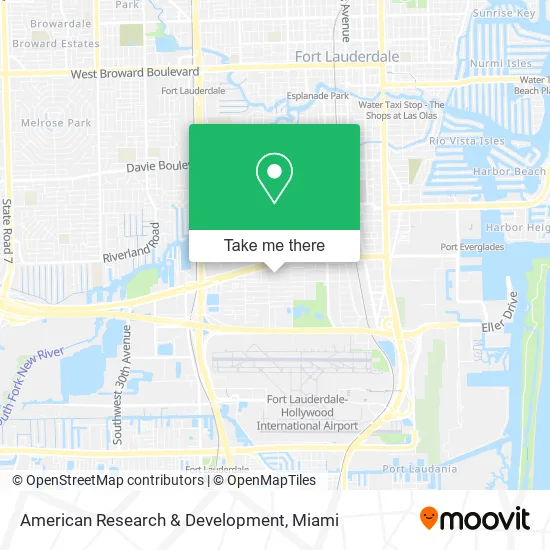 American Research & Development map