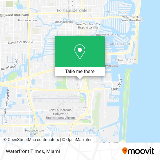 Waterfront Times map