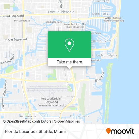 Florida Luxurious Shuttle map