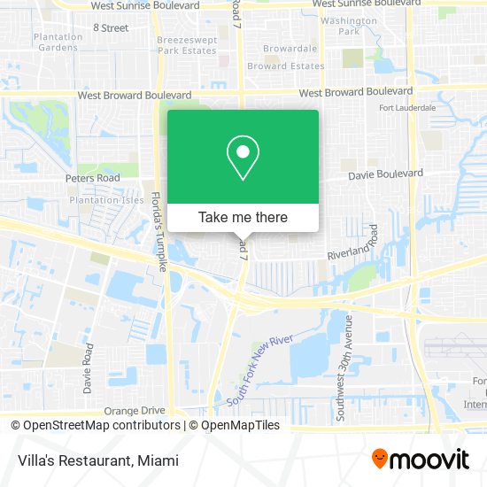 Villa's Restaurant map