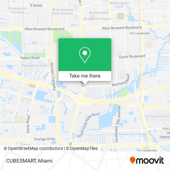 CUBESMART map