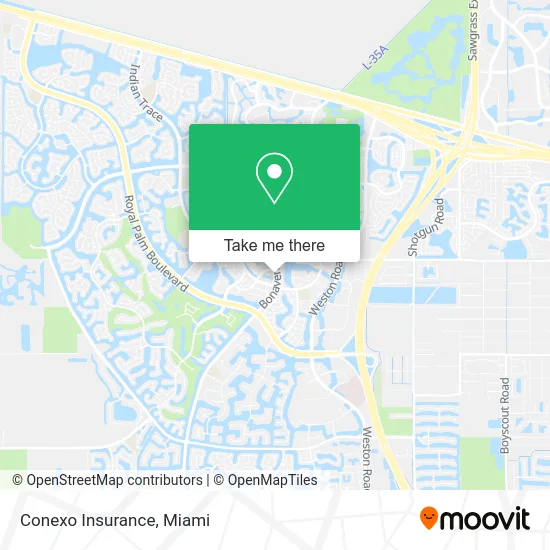 Conexo Insurance map