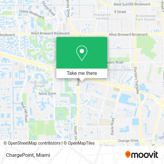 ChargePoint map