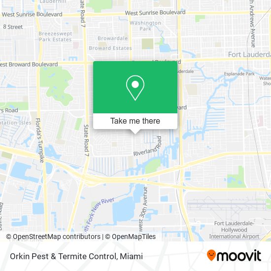 Orkin Pest & Termite Control map