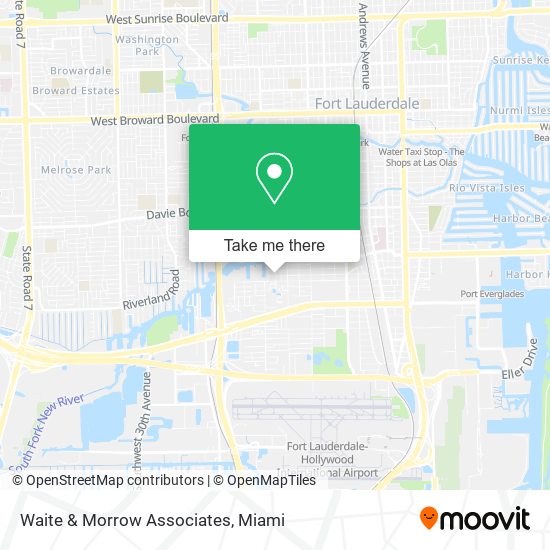 Waite & Morrow Associates map