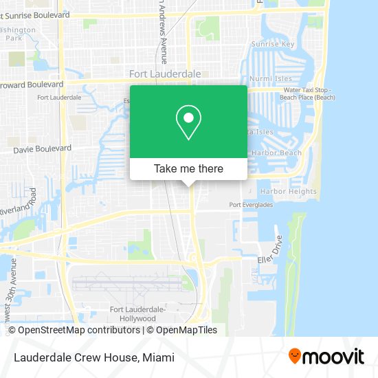 Lauderdale Crew House map
