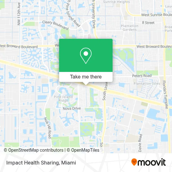Impact Health Sharing map