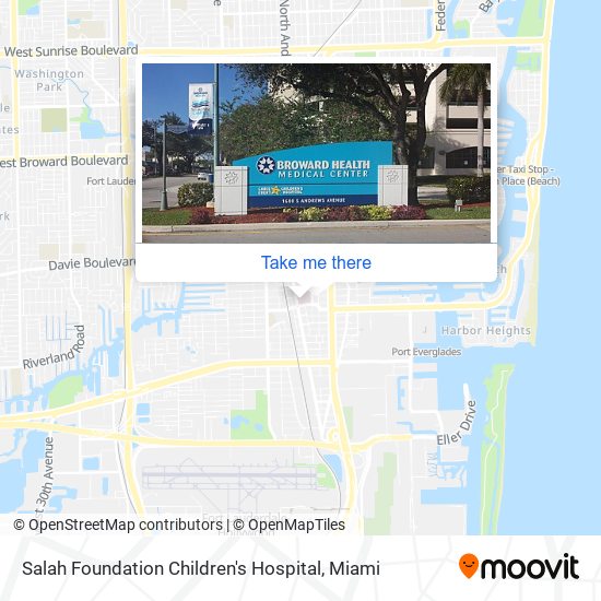 Salah Foundation Children's Hospital map