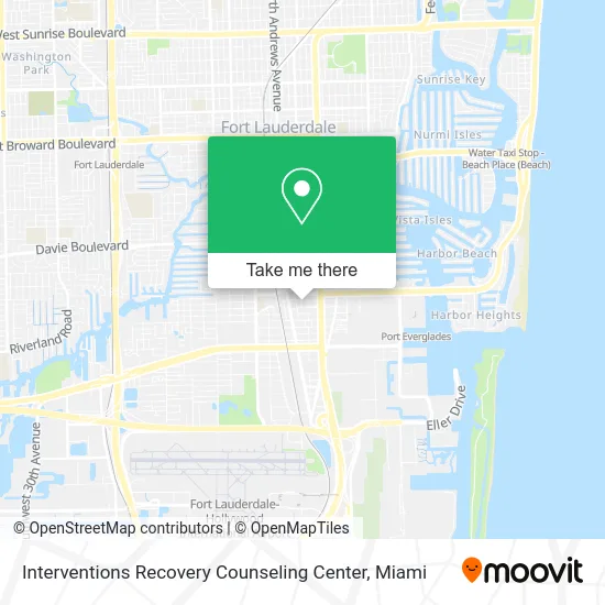 Interventions Recovery Counseling Center map