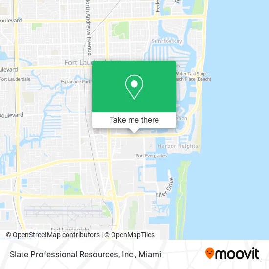 Slate Professional Resources, Inc. map