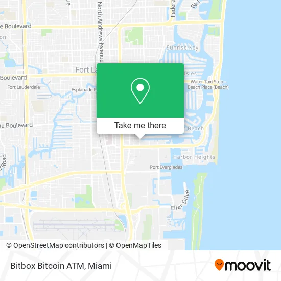 Mapa de Bitbox Bitcoin ATM