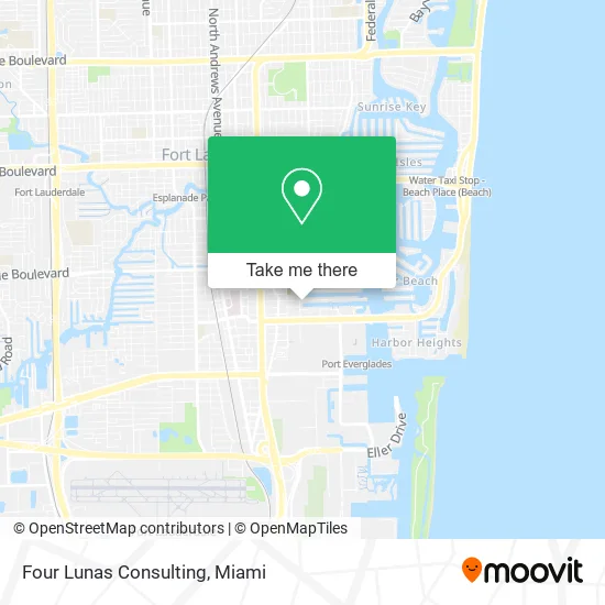 Mapa de Four Lunas Consulting