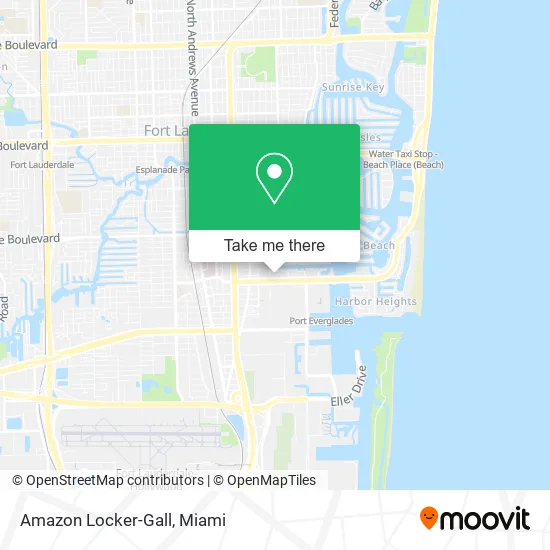 Amazon Locker-Gall map