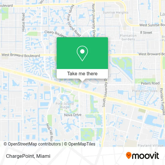 ChargePoint map