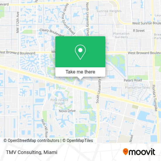 TMV Consulting map
