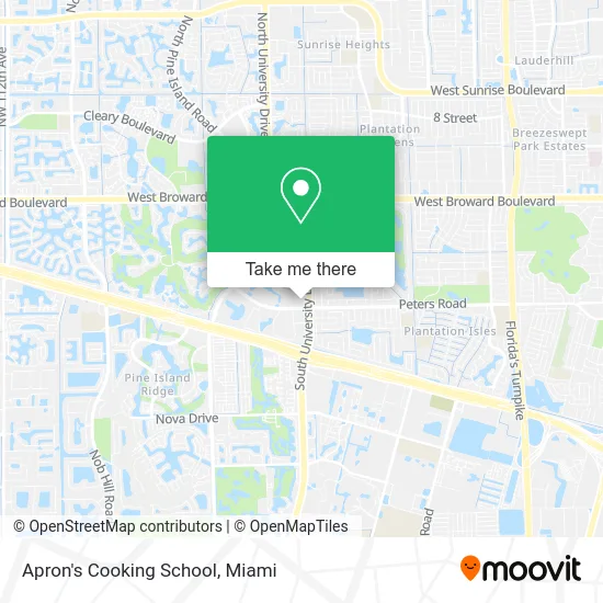 Apron's Cooking School map