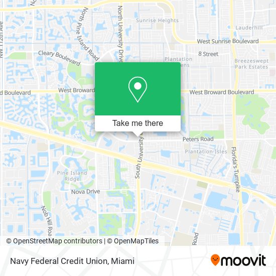 Navy Federal Credit Union map