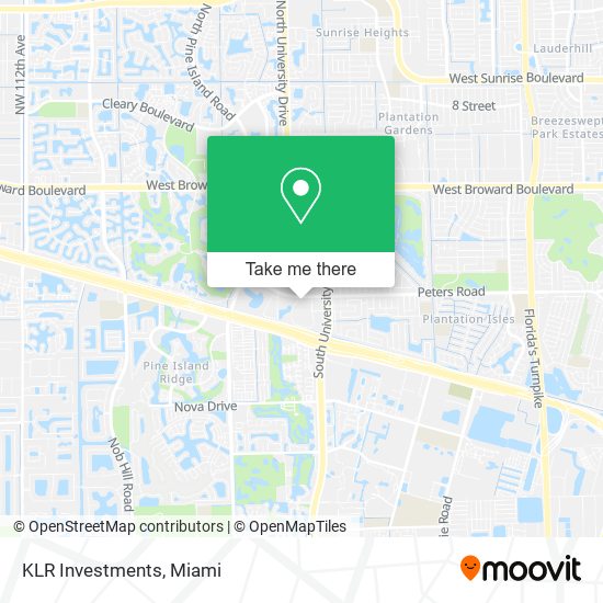 KLR Investments map